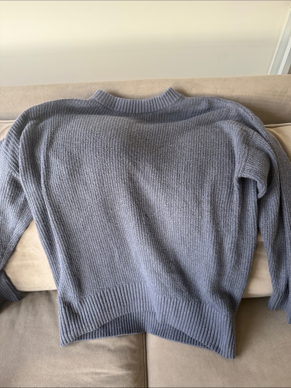 Old Navy Light Heather Gray Crewneck Sweater